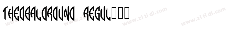 Theobald_Round Regul字体转换
